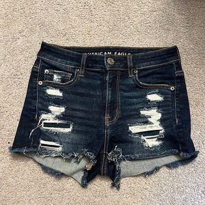 Ripped Jean shorts